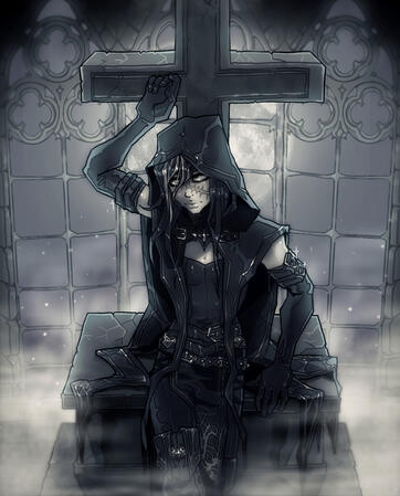 Half-Body Rendered with Background Example Half-Body Rendered with Background Example